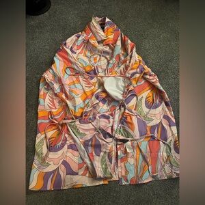 Pretty little thing shirt .  Woman’s print Size 14